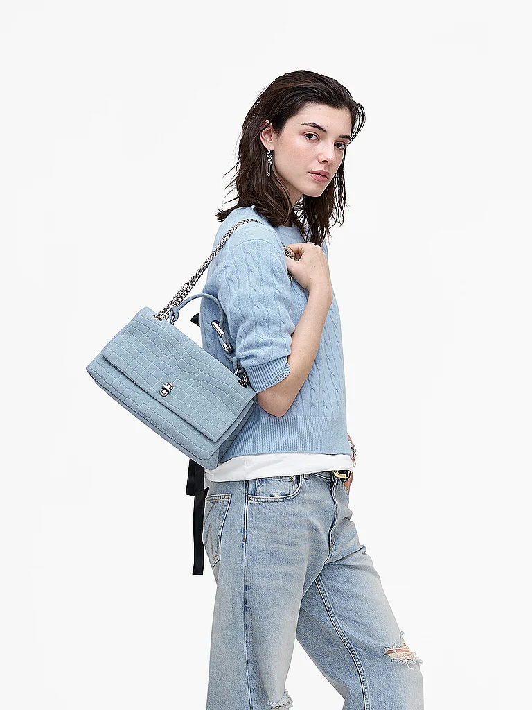 Marc Jacobs The Dual Shoulder Bag Blue 2